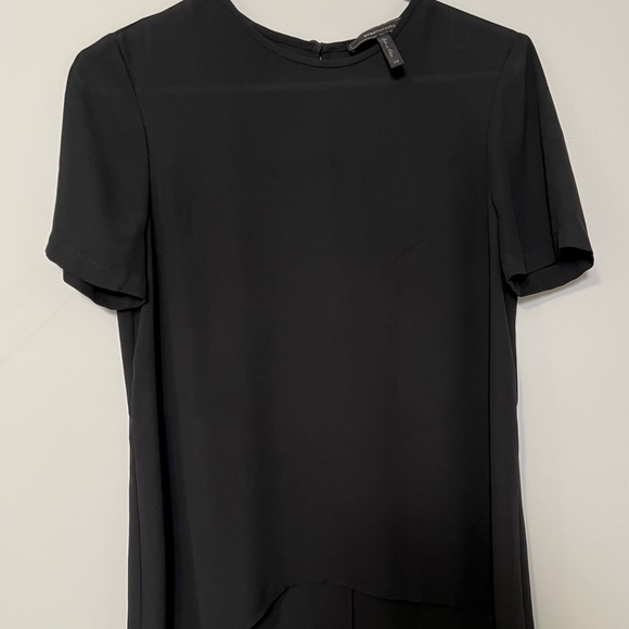 BCBG MaxAzria Nalia Split-back High-low Top, Size XS - Picture 10 of 12